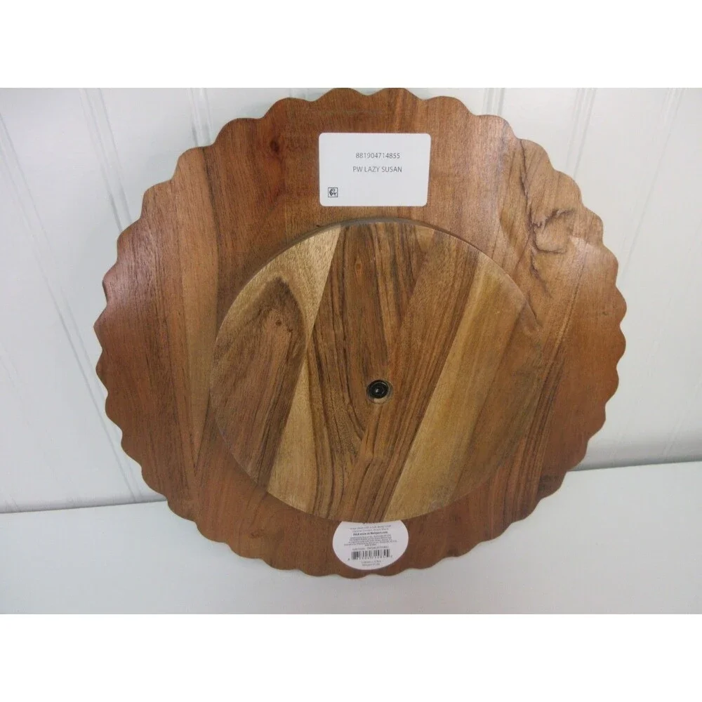 Pioneer Woman Acacia Wood Lazy Susan 12